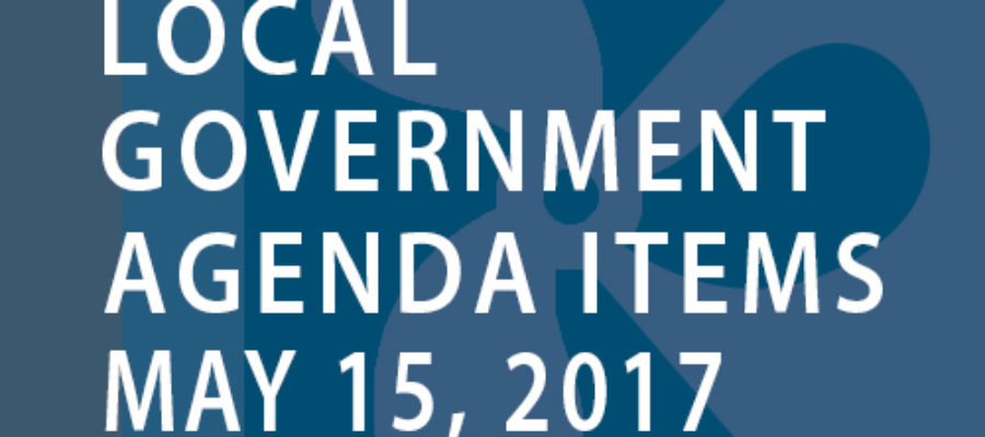 SWFMIA local government agenda items for the week of May 15, 2017