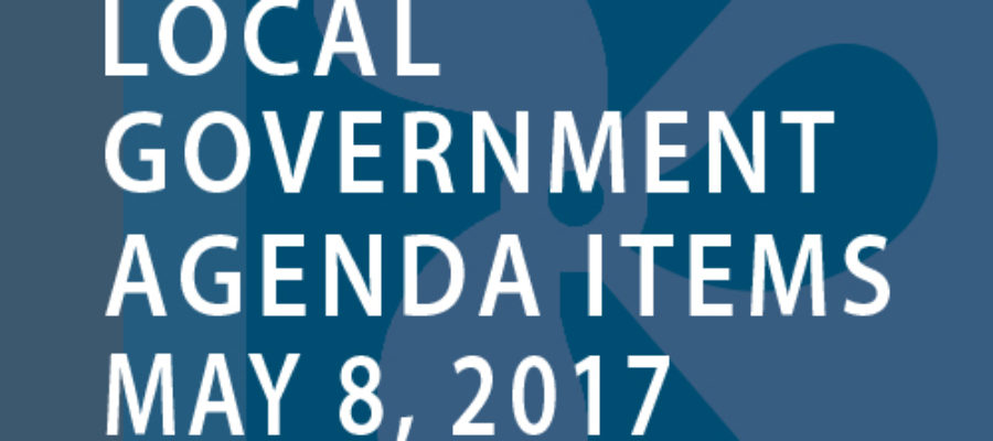 SWFMIA local government agenda items for the week of May 8, 2017