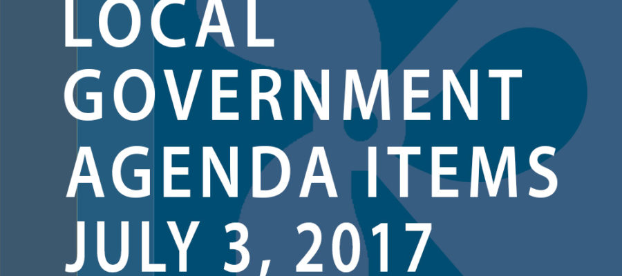 SWFMIA local government agenda items for the week of July 3, 2017